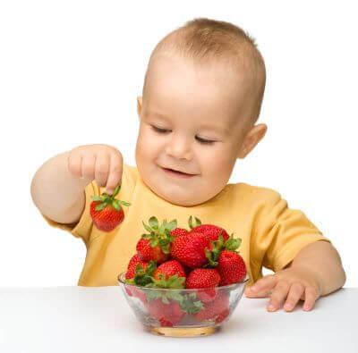 Baby Led Weaning Food Size Chart