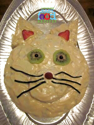 Banana and blueberry cake Banana and blueberry cake