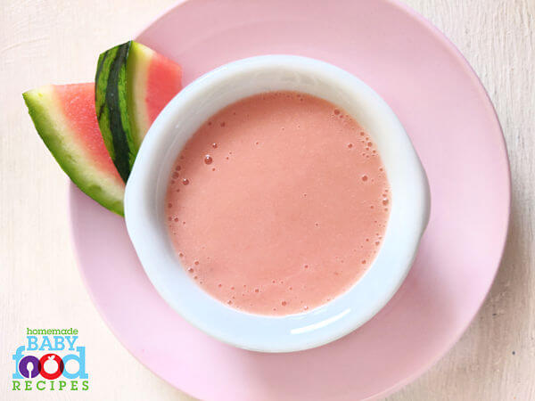 Banana And Melon Cream For Baby