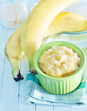 banana puree for 6 month old baby