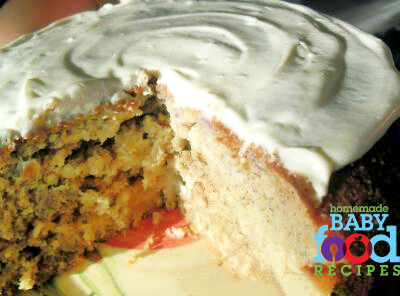 Banana Blueberry Birthday Cake for Baby Banana Blueberry Birthday Cake for Baby