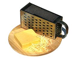 Grated cheese. Cheese is a great food for babies - find out when to add it to your baby food recipes