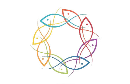 A circle of fish. Learn about cooking fish for your baby