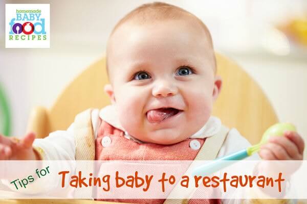 Tips for taking baby to a restaurant