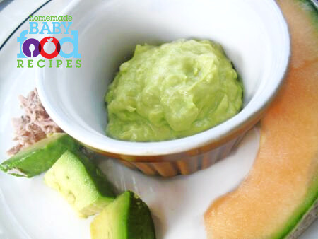 homemade avocado baby food