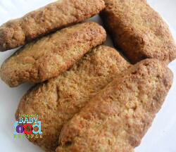 Egg-free wheaty bars for teething Egg-free wheaty bars for teething